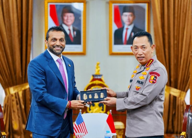 Kapolri dan Direktur FBI Bahas Penguatan Kerja Sama Hadapi Kejahatan Lintas Negara