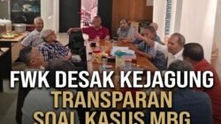 FWK Dorong Kejagung Lebih Terbuka soal Kasus Dugaan Korupsi MBG