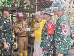Satgas TMMD Hadirkan Layanan Kesehatan Hewan untuk Peternak Desa