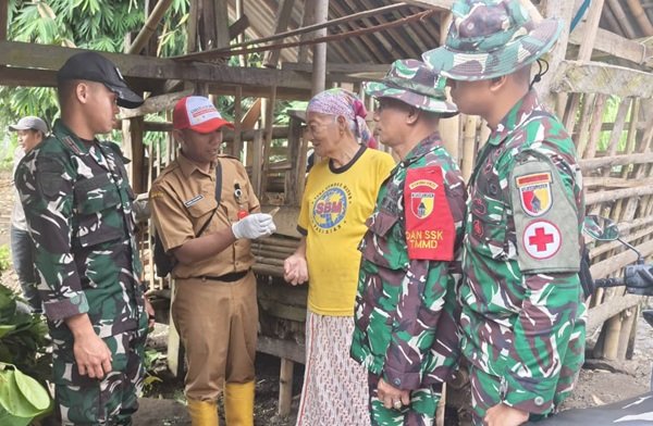 Satgas TMMD Hadirkan Layanan Kesehatan Hewan untuk Peternak Desa