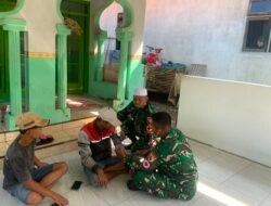 Layanan Kesehatan Keliling TMMD Ke-129 Jaga Kesehatan Warga dan Satgas, Dukung Kelancaran Pembangunan Desa