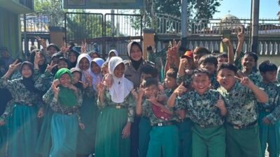Polsek Tanggulangin Sambut Kunjungan MATSAMA MI Al Hikmah Kalidawir, Kenalkan Tugas Polisi Sejak Dini