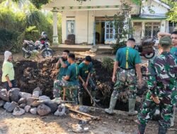 Normalisasi Saluran Irigasi TMMD ke-129 Dipercepat, Dukung Kelancaran Aliran Air