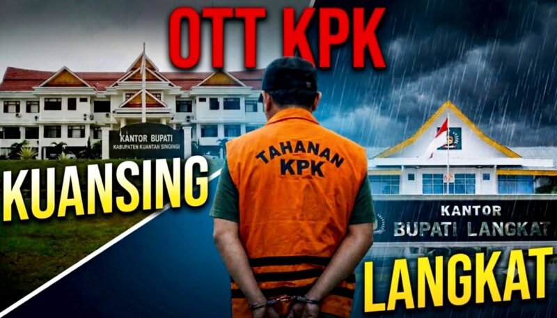 KPK Gelar OTT di Kuansing dan Langkat, Bupati Diamankan