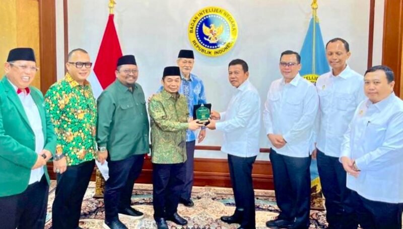 Ketum PB Mathla'ul Anwar Bersilaturahim dengan Kepala BIN, Bahas Penguatan Persatuan dan Kemajuan Bangsa