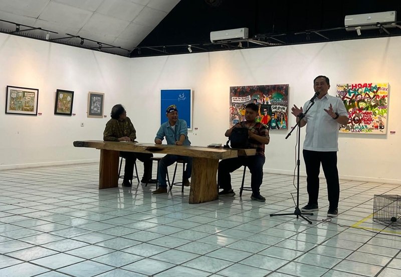 Pameran Kartun "Indonesia Ha Ha Hi Hi 2026" Angkat Humor sebagai Media Edukasi