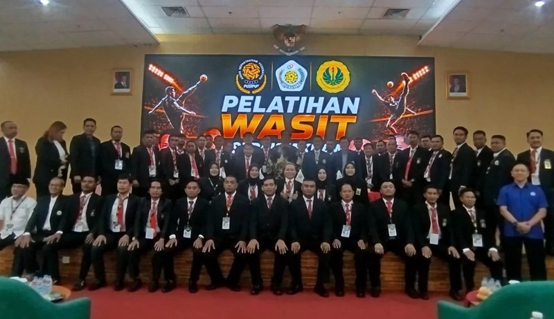 Presiden ASTAF Buka Diklat Wasit Nasional PB PSTI, Dorong Standar Perwasitan Internasional