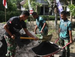 Pembangunan RTLH TMMD ke-129 Terus Dikebut, Distribusi Material Dipercepat Demi Wujudkan Hunian Layak