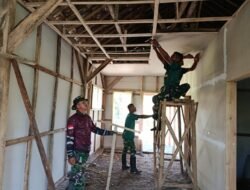 Pembangunan RTLH TMMD ke-129 Dipercepat, Rumah Layak Huni untuk Ibu Sumanah Kian Terwujud