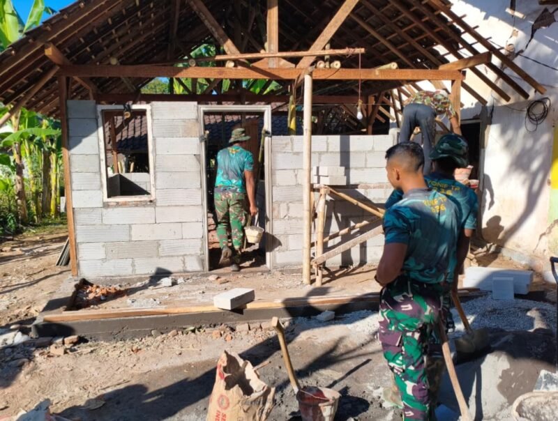 RTLH Ibu Ety Hampir Selesai, Harapan Punya Rumah Layak Segera Terwujud