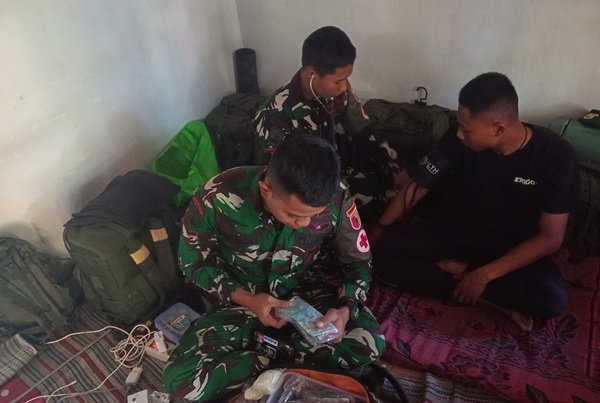Satgas TMMD ke-129 Jaga Kesiapan Personel Lewat Pemeriksaan Kesehatan
