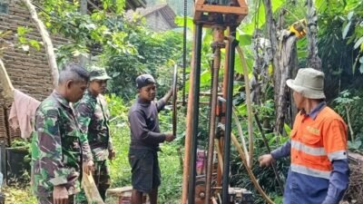 Pengeboran Sumur Bor TMMD ke-129 Dimulai, Bantu Atasi Krisis Air di Desa Watuduwur
