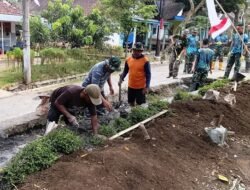 Satgas TMMD Lanjutkan Pembangunan Drainase, Dukung Penataan Lingkungan Warga