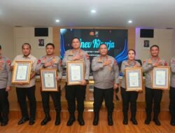 Lima Satker Polda Kepri Raih Penghargaan Kapolri atas Predikat Pelayanan Prima