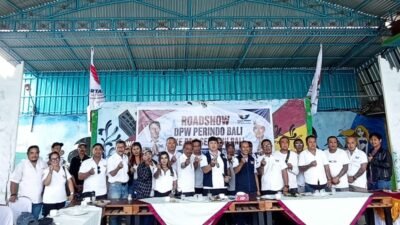 Roadshow ke Bangli, Perindo Bali Perkuat Konsolidasi dan Salurkan Ambulans Kemanusiaan