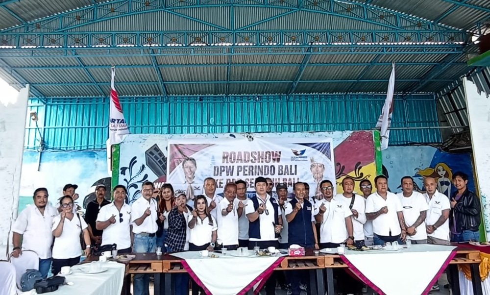 Roadshow ke Bangli, Perindo Bali Perkuat Konsolidasi dan Salurkan Ambulans Kemanusiaan