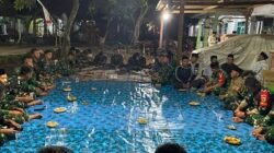 Satgas TMMD Hadiri Tasyakuran Warga, Pererat Kebersamaan TNI dan Masyarakat