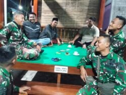 Satgas TMMD ke-129 Gelar Ronda Malam Bersama Warga, Perkuat Keamanan Desa