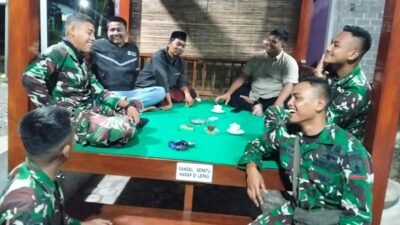 Satgas TMMD ke-129 Gelar Ronda Malam Bersama Warga, Perkuat Keamanan Desa