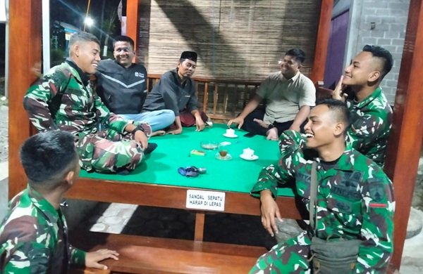 Satgas TMMD ke-129 Gelar Ronda Malam Bersama Warga, Perkuat Keamanan Desa