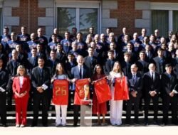 Timnas Spanyol Disambut Raja Felipe VI Usai Juara Piala Dunia 2026