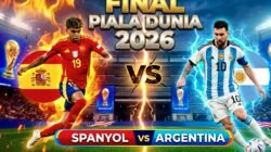 Duel Spanyol vs Argentina Diwarnai Isu Palestina-Israel