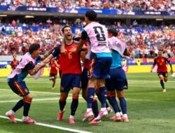 Spanyol Kalahkan Belgia 2-1, Matador Tantang Prancis di Semifinal