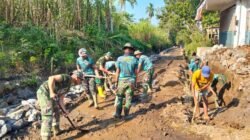 TMMD Ke-129 Percepat Pembangunan Drainase, Wujud Nyata TNI Tingkatkan Kualitas Lingkungan Desa