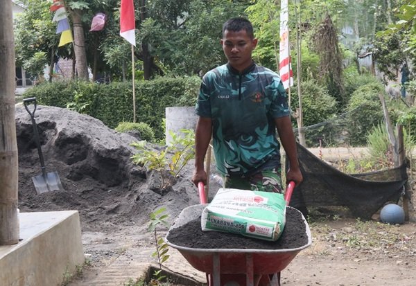 Pasokan Material RTLH TMMD ke-129 Dioptimalkan, Percepat Terwujudnya Hunian Layak bagi Warga