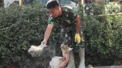 Satgas TMMD Ke-129 Kodim Lumajang Optimalkan Finishing Rabat Jalan