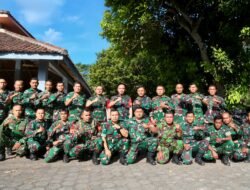 Momen Kebersamaan Danrem dan Forkopimcam Perkuat Sinergi Sukseskan TMMD ke-129