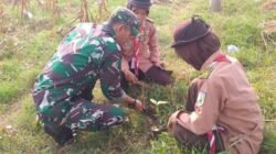TMMD ke-129 Tanam 200 Pohon, Hadirkan Lingkungan Asri dan Warisan Hijau bagi Masyarakat