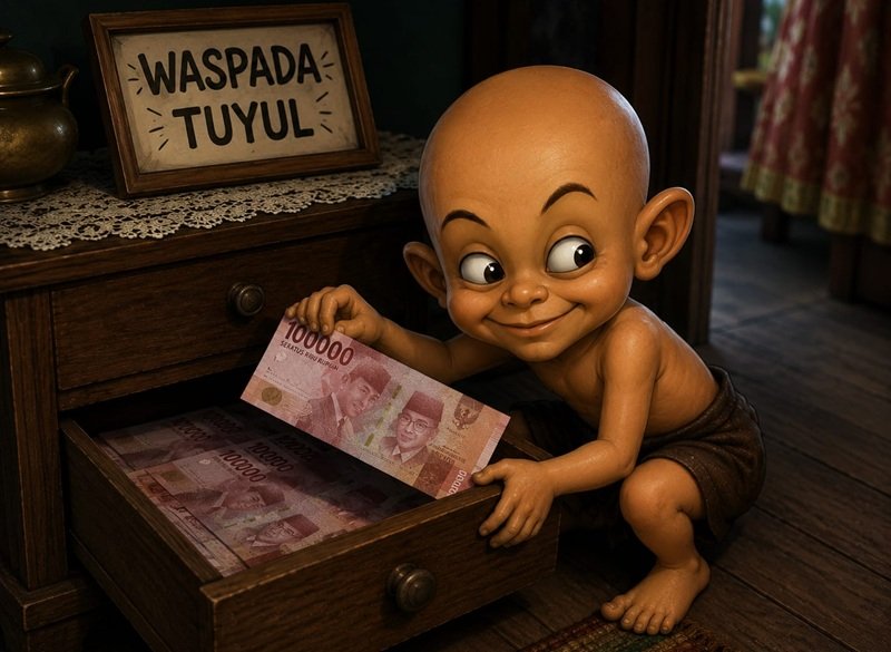 Kediri Geger! Uang Mendadak Hilang, Warga Kaitkan dengan Tuyul