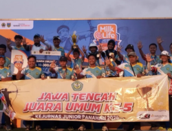 Jawa Tengah Juara Umum Kejurnas Panahan Junior MLAC 2026
