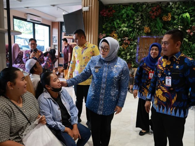 Wabup Tangerang Resmikan Perpustakaan Modern di Kecamatan Kelapa Dua