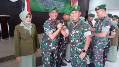 Dandim 0507/Bekasi Pimpin Sertijab Danramil dan Pasiter