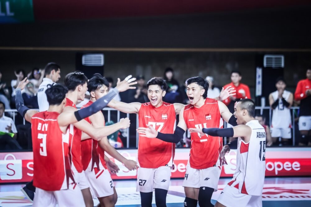 Timnas Voli Putra Bungkam Kamboja 3-0 di SEA V Cup 2026