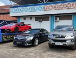 4 Mobil Sitaan Kasus Korupsi Ekspor Bauksit Ilegal Dikirim ke Kejagung