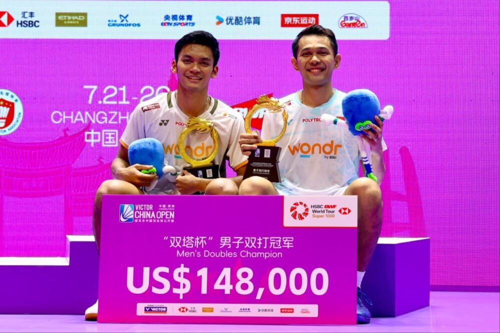 Fajar/Fikri Juara China Open 2026