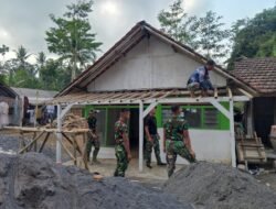 TMMD ke-129 Mulai Bedah Rumah Ibu Suminten, Wujudkan Hunian Layak bagi Warga