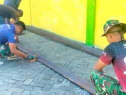 TMMD 129 Bojonegoro Percepat Pembangunan Jembatan Brang Etan untuk Warga Desa Kesongo