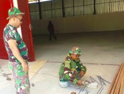 TMMD 129 Bojonegoro Turun Langsung, Percepat Pembangunan Musholla dan Rest Area Kesongo