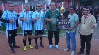Forkopimda FC Taklukkan Anak Harimau FC 3-0 di HUT Bhayangkara ke-80