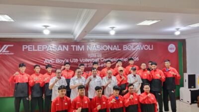 PBVSI Targetkan Timnas Voli U-18 Tembus Empat Besar Asi