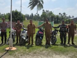Camat Sei Kepayang Barat Gelar Apel Kendaraan Dinas, Aset Siap Layani Masyarakat