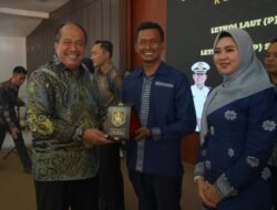 Bupati Asahan Hadiri Pisah Sambut Danlanal TBA, Perkuat Stabilitas Kawasan Perairan