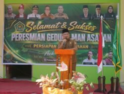 Wabup Asahan Rianto Resmikan Gedung Persiapan MAN 3 di Aek Ledong