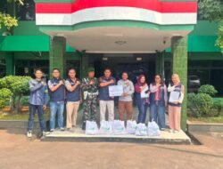 Pelindo Regional 2 Tanjung Priok Serahkan 300 Paket Sembako ke Kodim 0502/Jakarta Utara