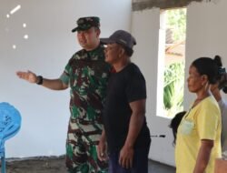 TMMD 129 Bojonegoro: Letkol Dedy Dwi Wijayanto Tinjau Progres Rehab Rumah di Kesongo