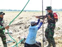 TMMD 129 Bojonegoro Bangun Sumur Bor di Kesongo, Dukung Air Bersih dan UMKM Desa